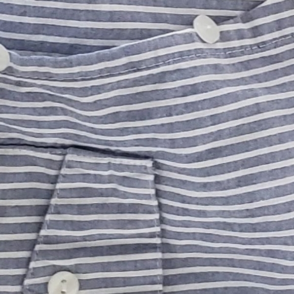 striped button down - Picture 2 of 2